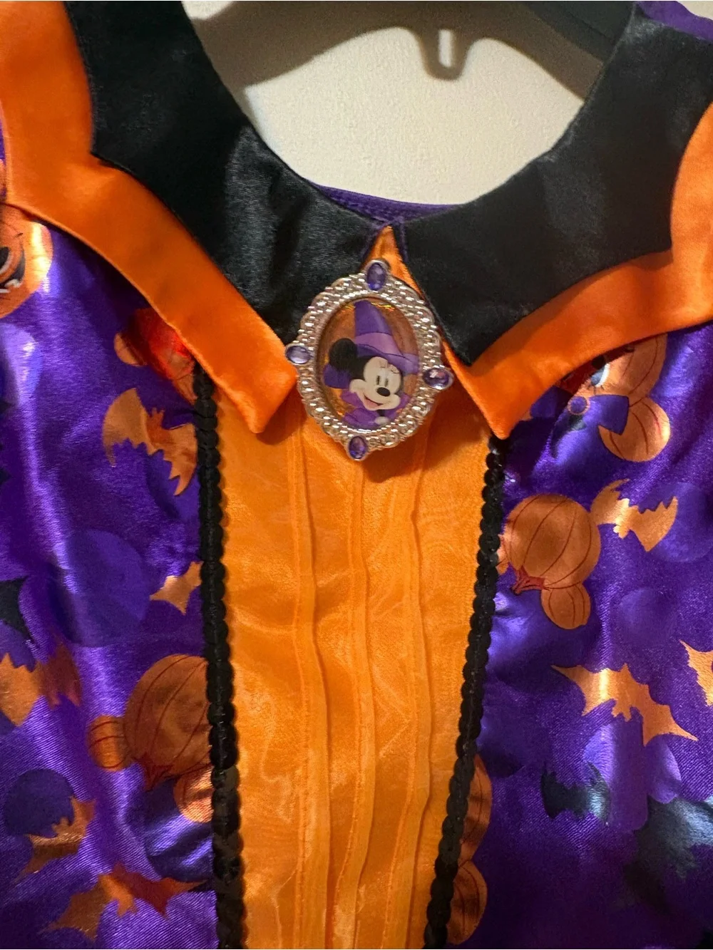 Halloween Disney Store Minnie Mouse Witch Costume Dress Size 7-8 girls - Picture 3 of 7